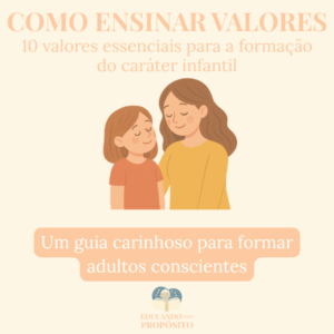 COMO ENSINAR VALORES